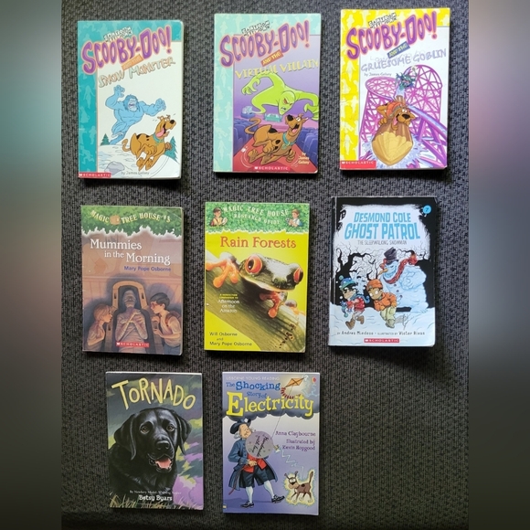 Scholastic | Other | Book Bundle Of 8 Scooby Doo Magic Tree House More ...